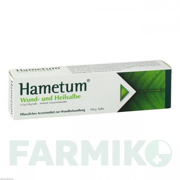ХАМЕТУМ (HAMETUM) мазь 100 г - Листья с корой гамамелиса DR.WILLMAR SCHWABE