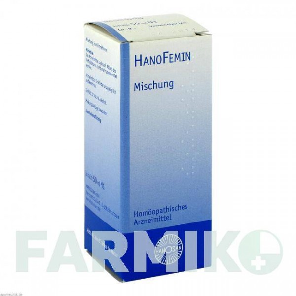 ХАНОФЕМИН (HANOFEMIN) жидкость 50 мл - Гомеопатия HANOSAN