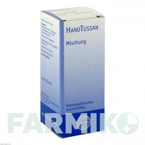 ХАНОТУССАН (HANOTUSSAN) рідина 50 мл - Гомеопатія HANOSAN