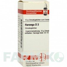ХАРОНГА (HARONGA) D 3 глобули 10 г - Гомеопатия DHU