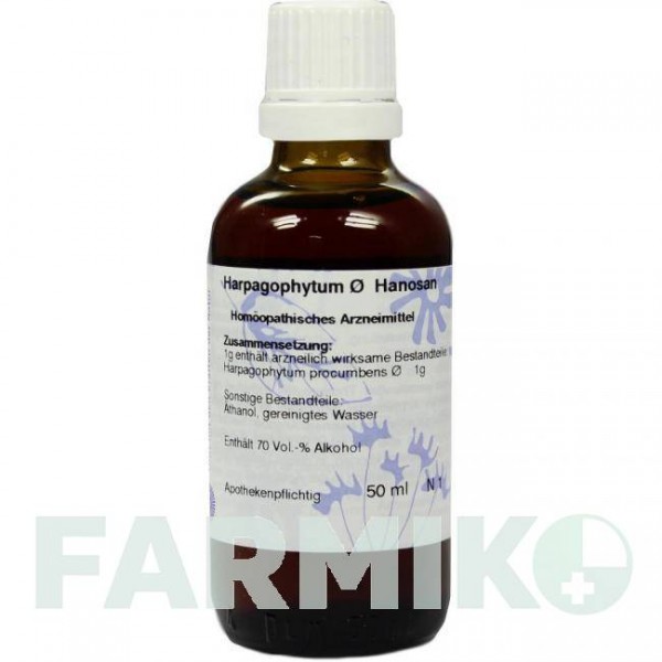 ГАРПАГОФІТУМ (HARPAGOPHYTUM) розчин 50 мл - Гомеопатія HANOSAN
