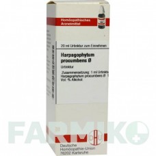 ХАРПАГОФИТУМ ПРОКУМБЕНС (HARPAGOPHYTUM PROCUMBENS) D 1 раствор 20 мл - Гомеопатия DHU
