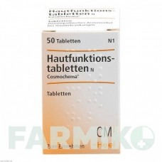 ХАУТФУНКТИОНСТАБЛЕТТЕН (HAUTFUNKTIONSTABLETTEN) таблетки 50 шт - Гомеопатия BIOLOGISCHE HEILMITTEL HEEL
