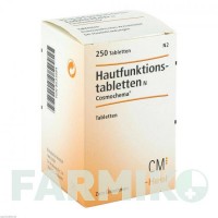 ХАУТФУНКТІОНСТАБЛЕТТЕН (HAUTFUNKTIONSTABLETTEN) таблетки 250 шт - Гомеопатія BIOLOGISCHE HEILMITTEL HEEL