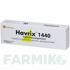 ХАВРИКС (HAVRIX) 1440 суспензия 10 шт - Гепатит А инактивированный вирус ORIFARM