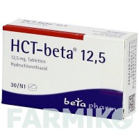 ГХТ (HCT) 12,5 таблетки 30 шт - Гідрохлоротіазид BETAPHARM