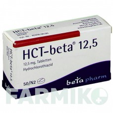 ГХТ (HCT) 12,5 таблетки 50 шт - Гидрохлоротиазид BETAPHARM