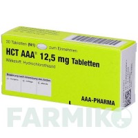 ГХТ (HCT) 12,5 мг таблетки 30 шт - Гідрохлоротіазид AAA - PHARMA