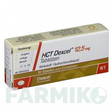 ГХТ (HCT) 12,5 мг таблетки 30 шт - Гидрохлоротиазид DEXCEL PHARMA