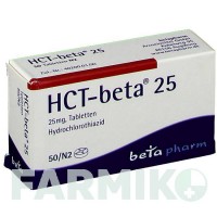 ГХТ (HCT) 25 таблетки 50 шт - Гідрохлоротіазид BETAPHARM