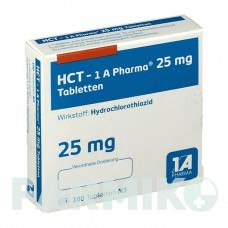 ГХТ (HCT) 25 мг таблетки 100 шт - Гидрохлоротиазид 1 A PHARMA