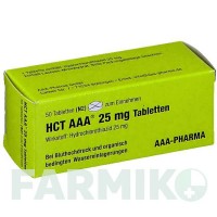 ГХТ (HCT) 25 мг таблетки 50 шт - Гідрохлоротіазид AAA - PHARMA