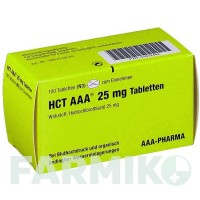 ГХТ (HCT) 25 мг таблетки 100 шт - Гідрохлоротіазид AAA - PHARMA