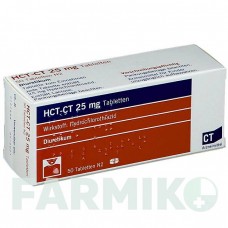 ГХТ (HCT) 25 мг таблетки 50 шт - Гідрохлоротіазид ABZ PHARMA