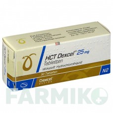 ГХТ (HCT) 25 мг таблетки 50 шт - Гидрохлоротиазид DEXCEL PHARMA