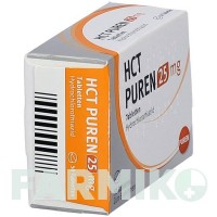 ГХТ (HCT) 25 мг таблетки 50 шт - Гидрохлоротиазид PUREN PHARMA