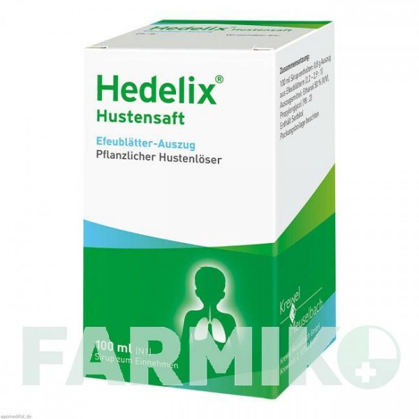 ГЕДЕЛІКС (HEDELIX) сироп 100 мл - Листя плюща KREWEL MEUSELBACH
