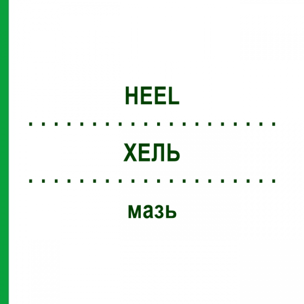 ХЕЛЬ (HEEL) мазь 100 г - Гомеопатия BIOLOGISCHE HEILMITTEL HEEL