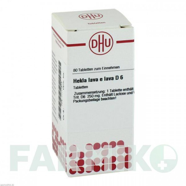 ХЕКЛА (HEKLA) D 6 таблетки 80 шт - Гомеопатия DHU