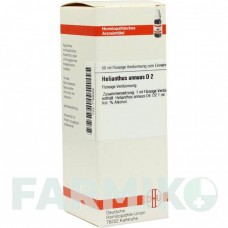 ГЕЛИАНТУС АННУУС (HELIANTHUS ANNUUS) D 2 раствор 50 мл - Гомеопатия DHU