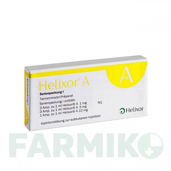 ХЕЛИКСОР (HELIXOR) ампулы 7 шт - Омела HELIXOR HEILMITTEL