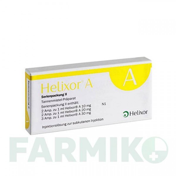 ХЕЛИКСОР (HELIXOR) ампулы 7 шт - Омела HELIXOR HEILMITTEL