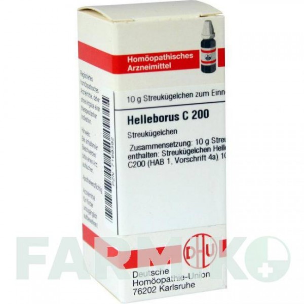 ГЕЛЛЕБОРУС (HELLEBORUS) C 200 глобули 10 г - Гомеопатия DHU