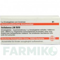 ГЕЛЛЕБОРУС (HELLEBORUS) LM XVIII глобули 5 г - Гомеопатия DHU