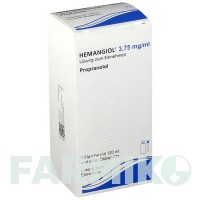 ГЕМАНГИОЛ (HEMANGIOL) 3,75 мг/мл раствор 120 мл - Пропранолол AXICORP PHARMA