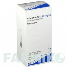 ГЕМАНГИОЛ (HEMANGIOL) 3,75 мг/мл раствор 120 мл - Пропранолол AXICORP PHARMA