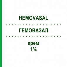 ГЕМОВАЗАЛ (HEMOVASAL) 1% крем 30 г - Гепариноиды органические FAR.G.IM.