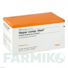 ГЕПАР КОМП (HEPAR COMP) ампулы 50 шт - Гомеопатия BIOLOGISCHE HEILMITTEL HEEL