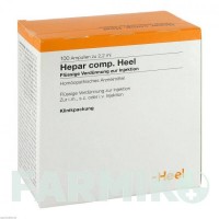 ГЕПАР КОМП (HEPAR COMP) ампулы 100 шт - Гомеопатия BIOLOGISCHE HEILMITTEL HEEL