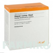 ГЕПАР КОМП (HEPAR COMP) ампулы 100 шт - Гомеопатия BIOLOGISCHE HEILMITTEL HEEL
