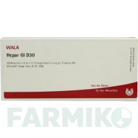 ГЕПАР (HEPAR) D 30 ампулы 10x1 мл - Гомеопатия WALA HEILMITTEL