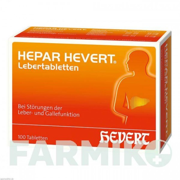 ГЕПАР (HEPAR) таблетки 100 шт - Гомеопатия HEVERT
