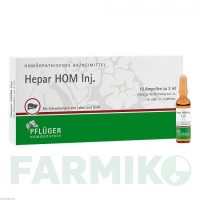 ГЕПАР ХОМ (HEPAR HOM) ампулы 10x2 мл - Гомеопатия HOMOOPATHISCHES ALEXANDER PFLUGER