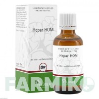 ГЕПАР ХОМ (HEPAR HOM) краплі 50 мл - Гомеопатія HOMOOPATHISCHES ALEXANDER PFLUGER