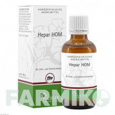 ГЕПАР ХОМ (HEPAR HOM) капли 50 мл - Гомеопатия HOMOOPATHISCHES ALEXANDER PFLUGER