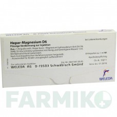 ГЕПАР МАГНЕЗИУМ (HEPAR MAGNESIUM) D 6 ампулы 8x1 мл - Гомеопатия WELEDA