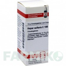 ГЕПАР СУЛЬФУРИС (HEPAR SULFURIS) C 100 глобули 10 г - Гомеопатия DHU