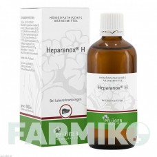ГЕПАРАНОКС (HEPARANOX) капли 100 мл - Гомеопатия HOMOOPATHISCHES ALEXANDER PFLUGER