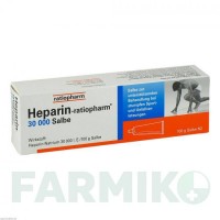 ГЕПАРИН (HEPARIN) 30000 мазь 100 г - Гепарин RATIOPHARM