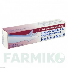 ГЕПАРИН (HEPARIN) 60000 крем 40 г - Гепарин HEUMANN PHARMA
