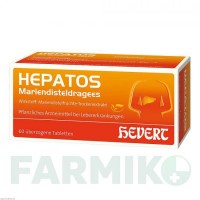 ГЕПАТОС (HEPATOS) таблетки 60 шт - Плоди розторопші плямистої HEVERT