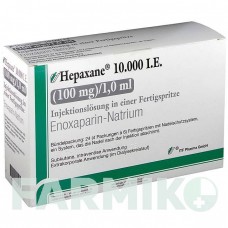 ГЕПАКСАН (HEPAXANE) 10000 МЕ 100 мг/1,0 мл раствор 24 шт - Эноксапарин ITF PHARMA