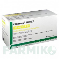 ГЕПАКСАН (HEPAXANE) 4000 МЕ 40 мг/0,4 мл раствор 50 шт - Эноксапарин ITF PHARMA