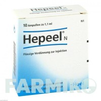 ХЕПЕЛЬ (HEPEEL) ампули 10 шт - Гомеопатія BIOLOGISCHE HEILMITTEL HEEL