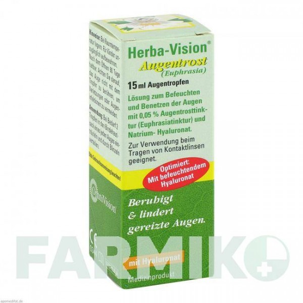 ХЕРБА ВИЗИОН (HERBA VISION) капли 15 мл - Активные вещества OMNIVISION