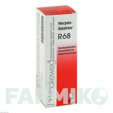 ГЕРПЕС ГАСТРЕУ (HERPES GASTREU) краплі для перорального застосування 22 мл - Гомеопатія DR.RECKEWEG